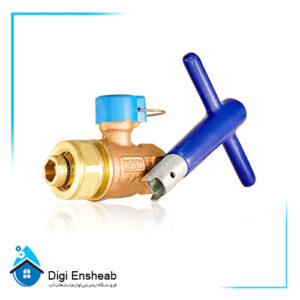شیر سوئیچی مکانیکی یکسر کوپل برنزی